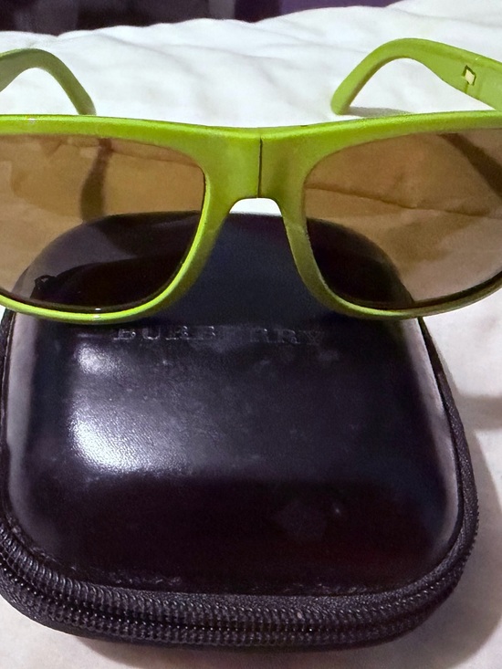 Burberry Other - Burberry Neon Lime Green Men's Sunglasses with Brown Lenses
